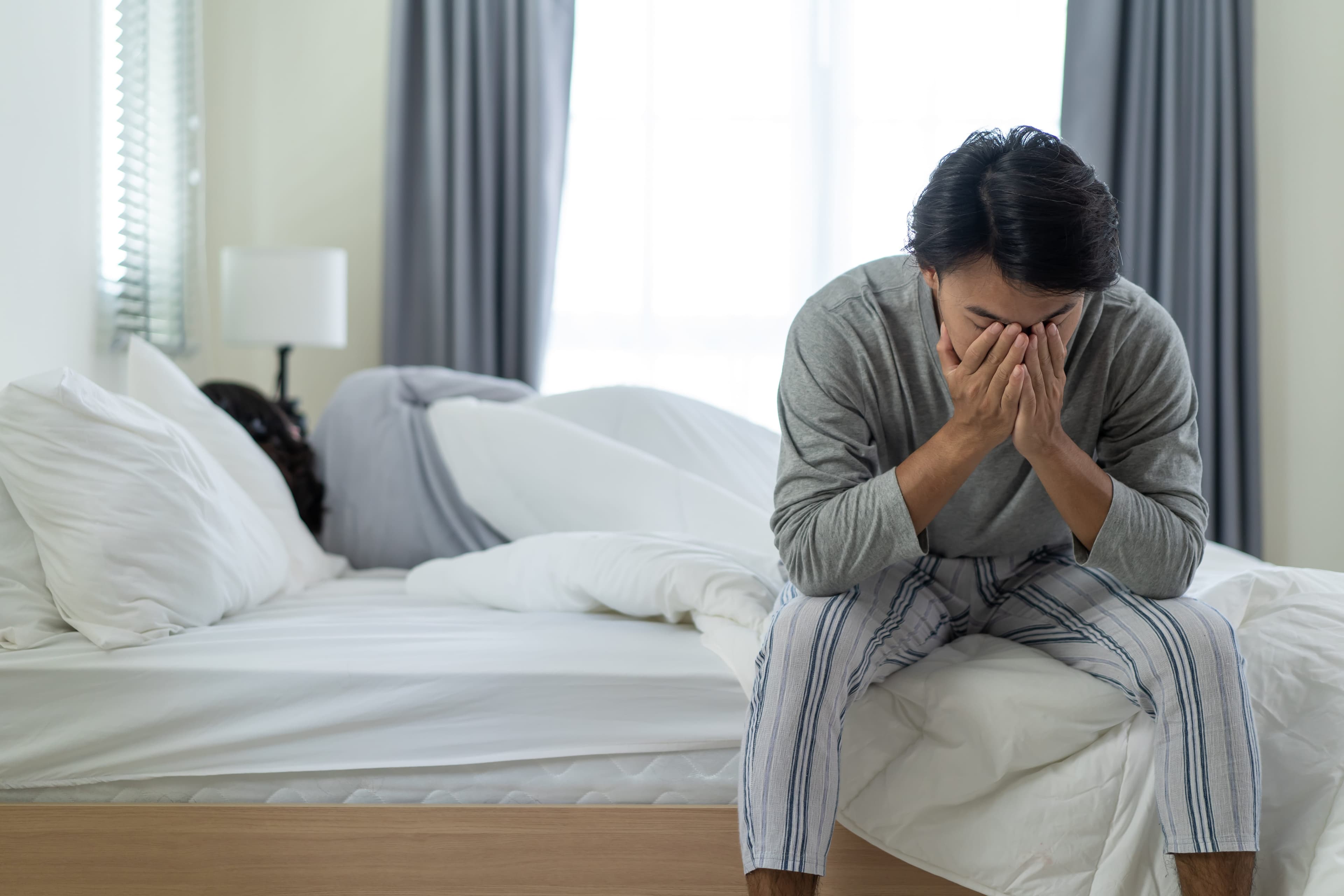 Psychological factors cause erection problems image